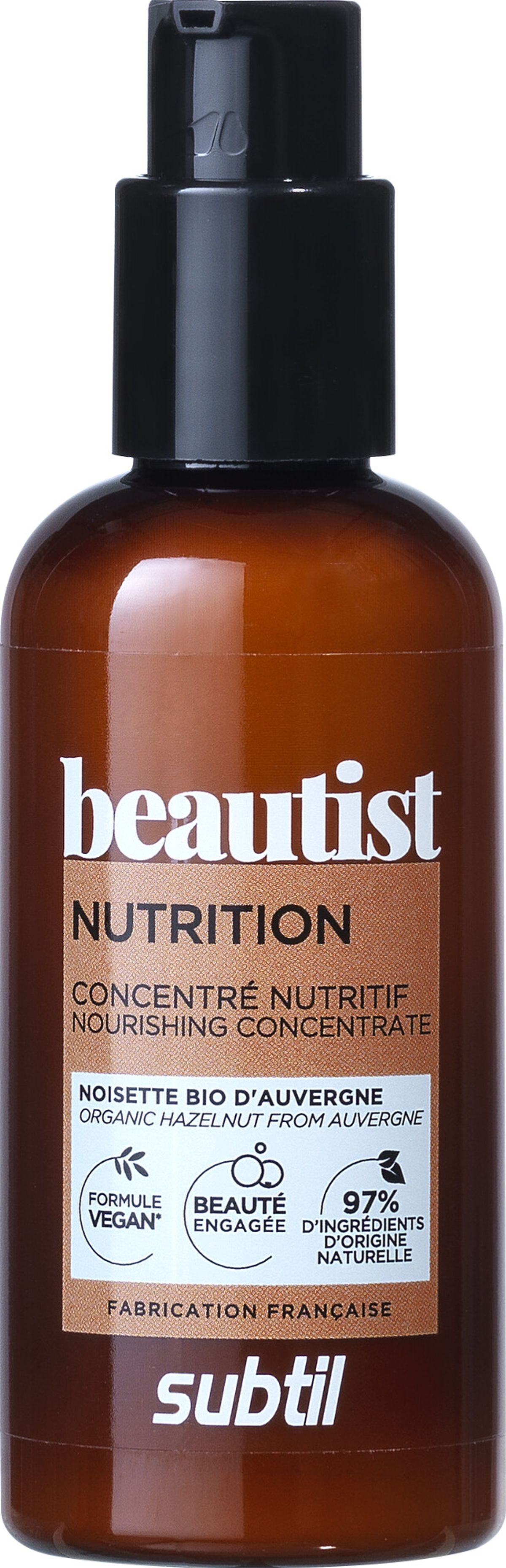 Subtil Beautist - Nourishing Concentrate - Organic Hazelnut 100 Ml