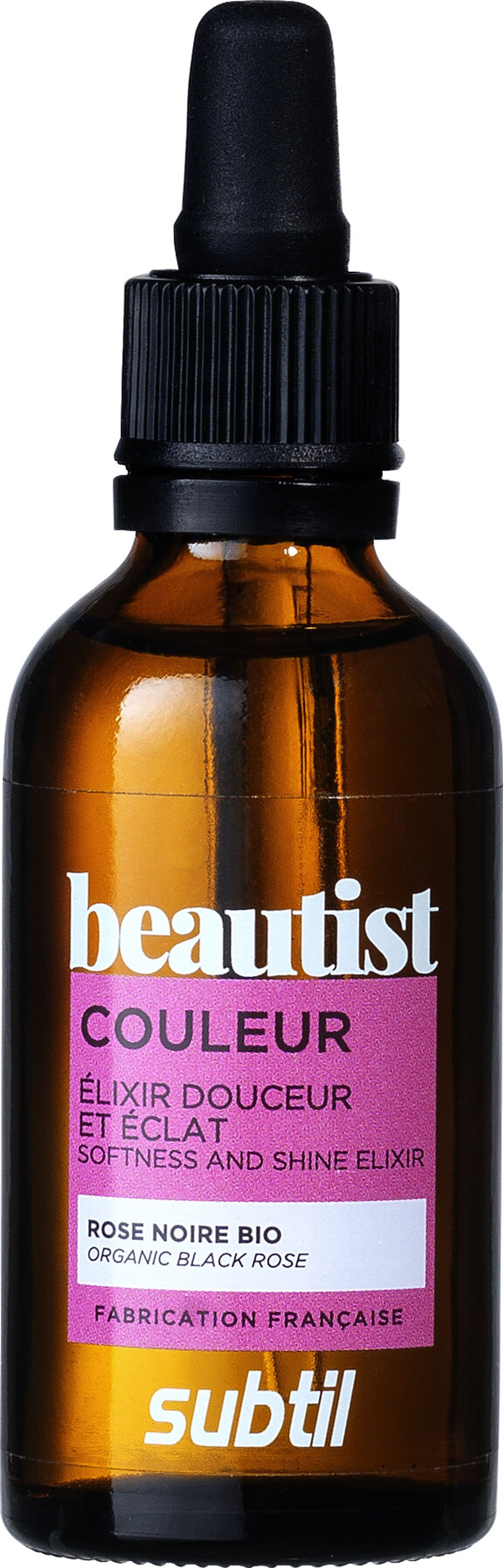 Subtil Beautist - Softness And Shine Elixir - Organic Black Rose 50 Ml