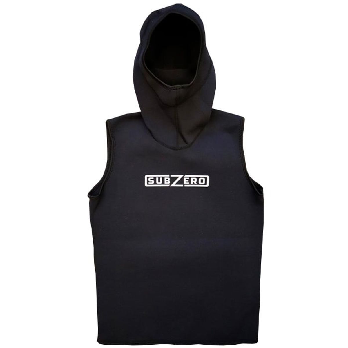 Subzero Solomon 2mm Neoprenvest m. Hætte - XXL-Mænd Sort