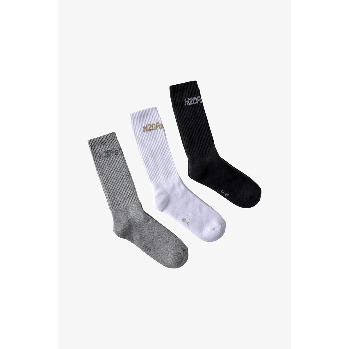 Suck Socks - Black+White+Grey Melange