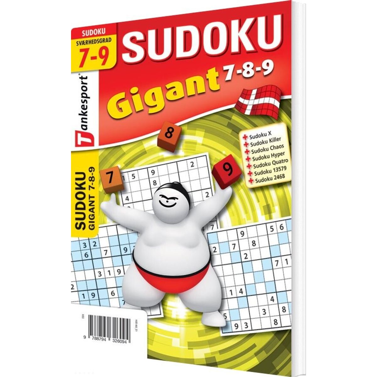 Sudoku Gigant 7,8,9 - Keesing - Bog