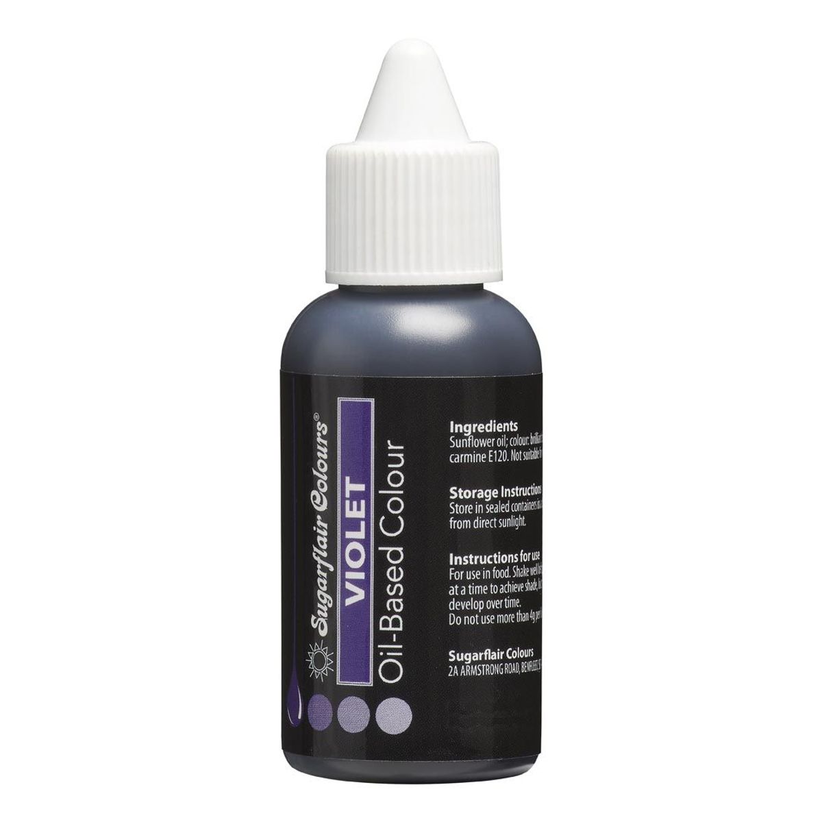 Sugarflair Oil Based Colour - Violet 30 ml