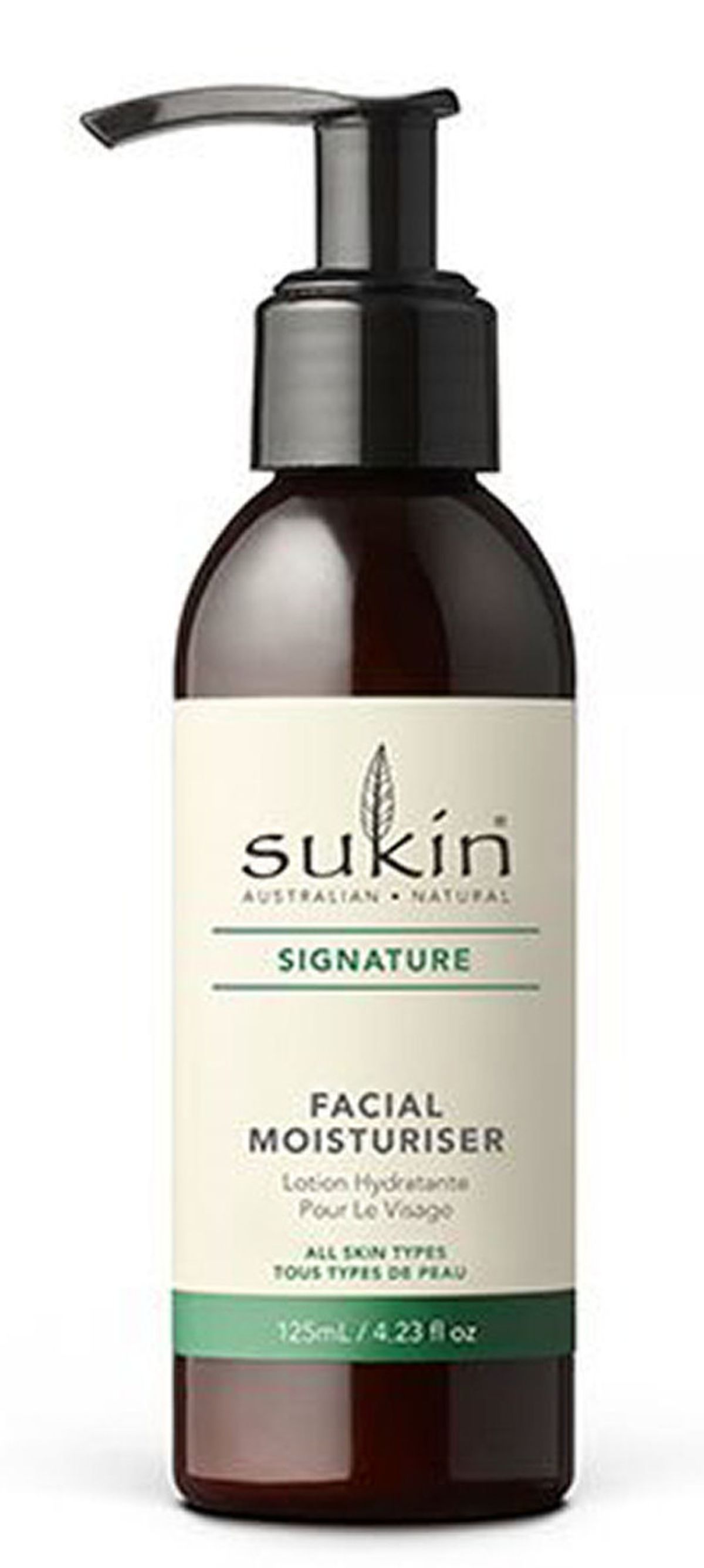 Sukin australian natural signature facial moisturiser all skin types 125ml