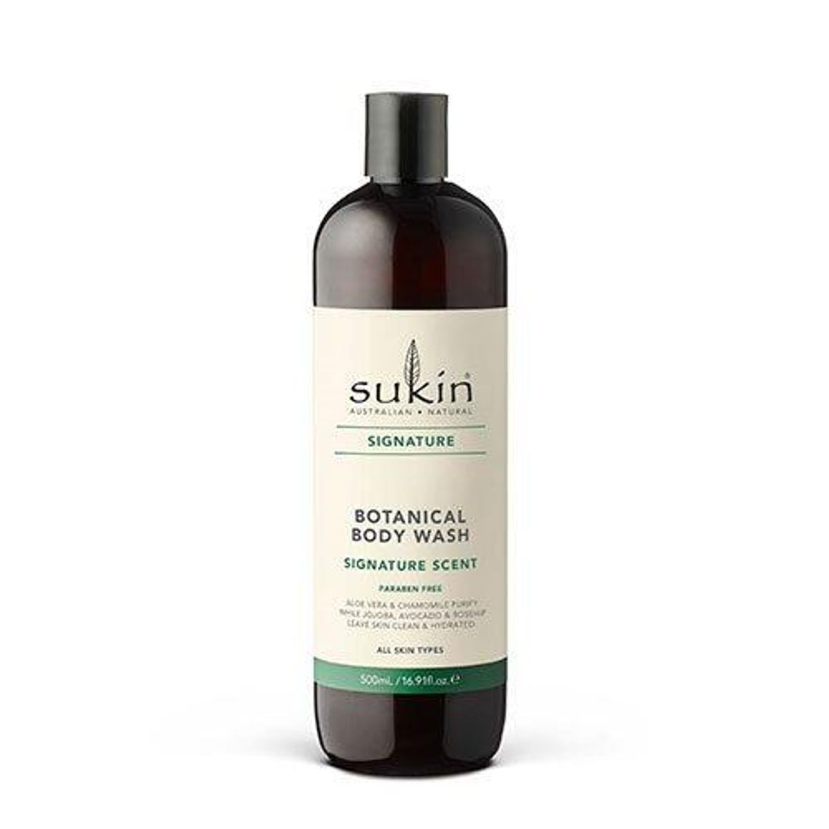 Sukin Body Wash Signature, 500ml.