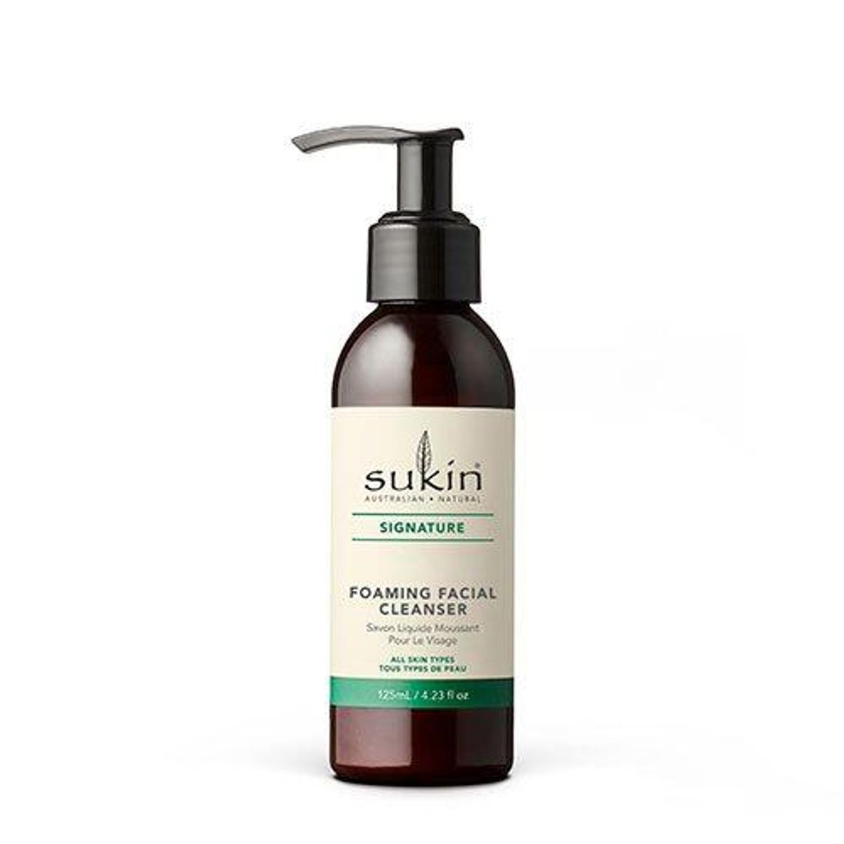 Sukin Facial Cleanser Foaming Signature - 125 ml.