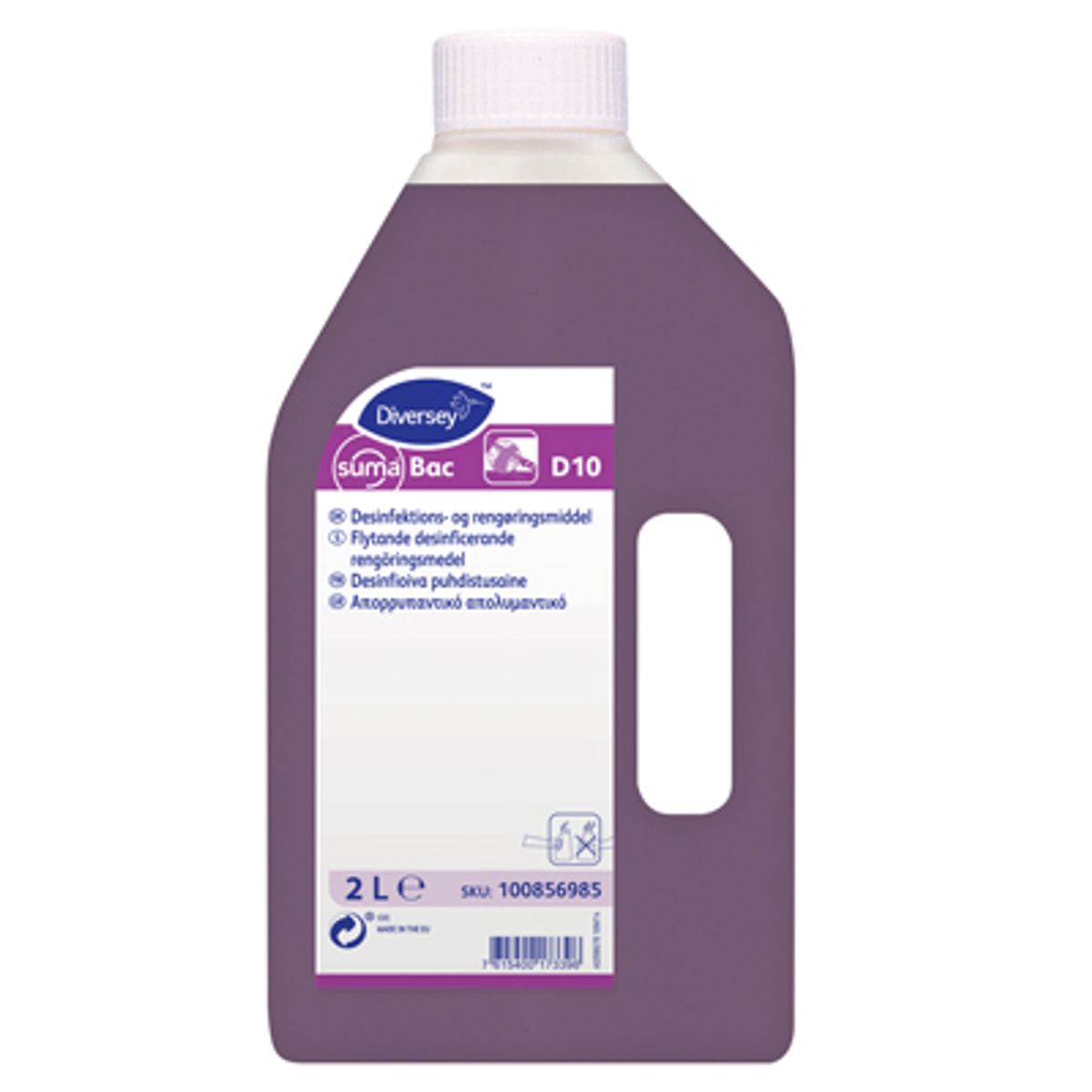 Suma Bac D10, overfladedesinfektion, 2 L