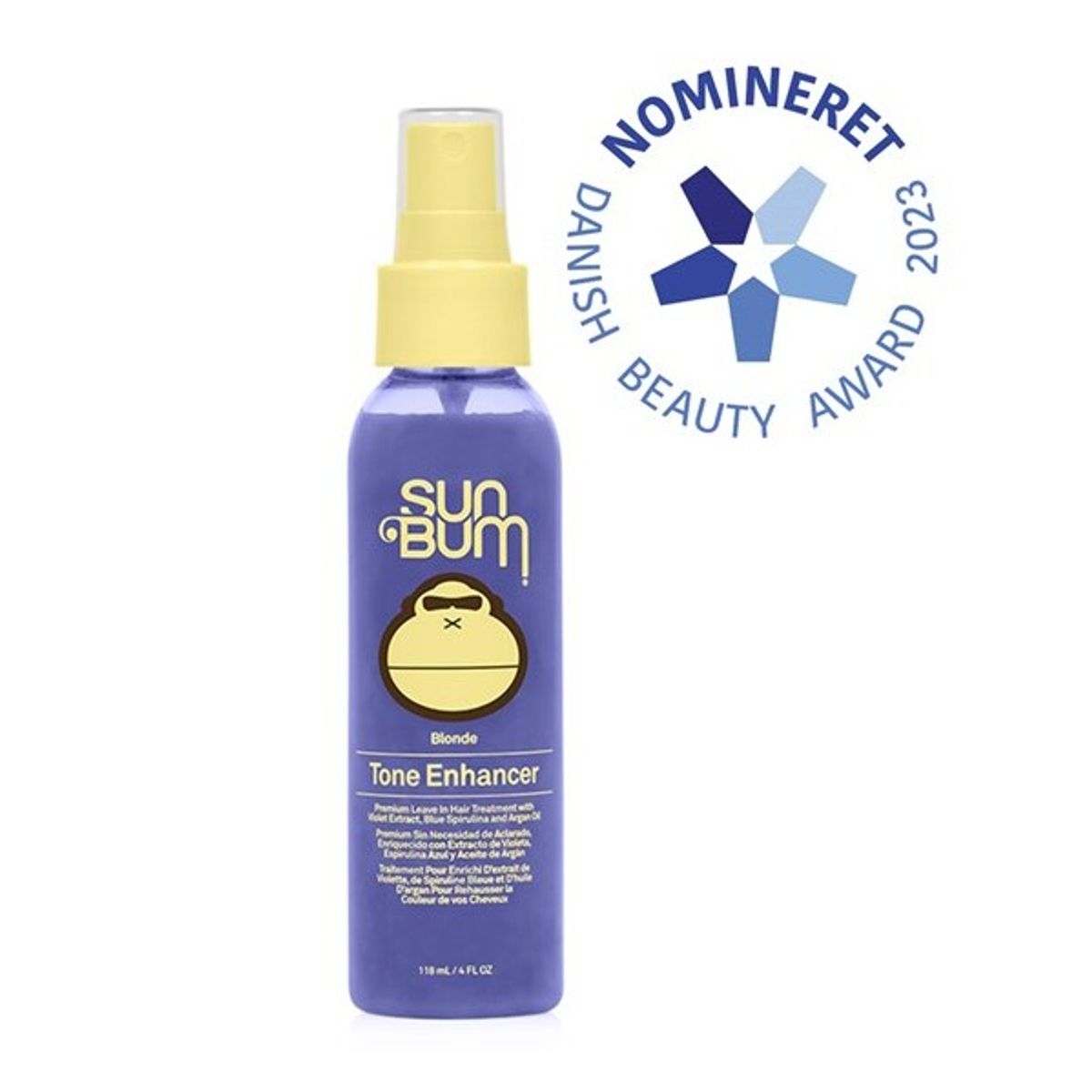 SUN BUM, Blonde Toner Enhancer, 118 ml.- Hårpleje, Slut med gullige nuancer i blond hår