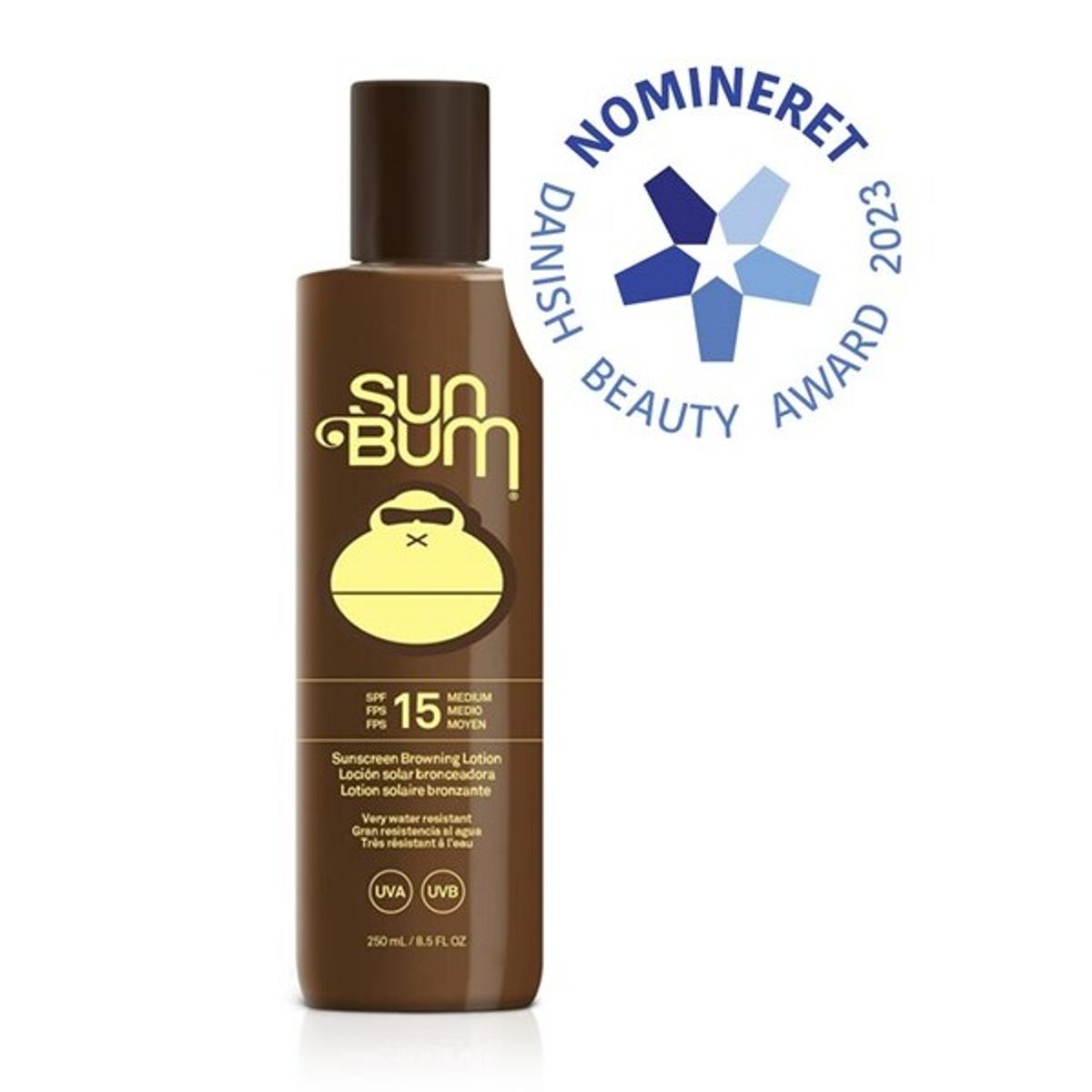 SUN BUM, Browning Lotion 2i1, SPF 15, 250 ml. - Hudpleje, Ansigtspleje, Kropspleje, Solfaktor, SPF, Solbruner