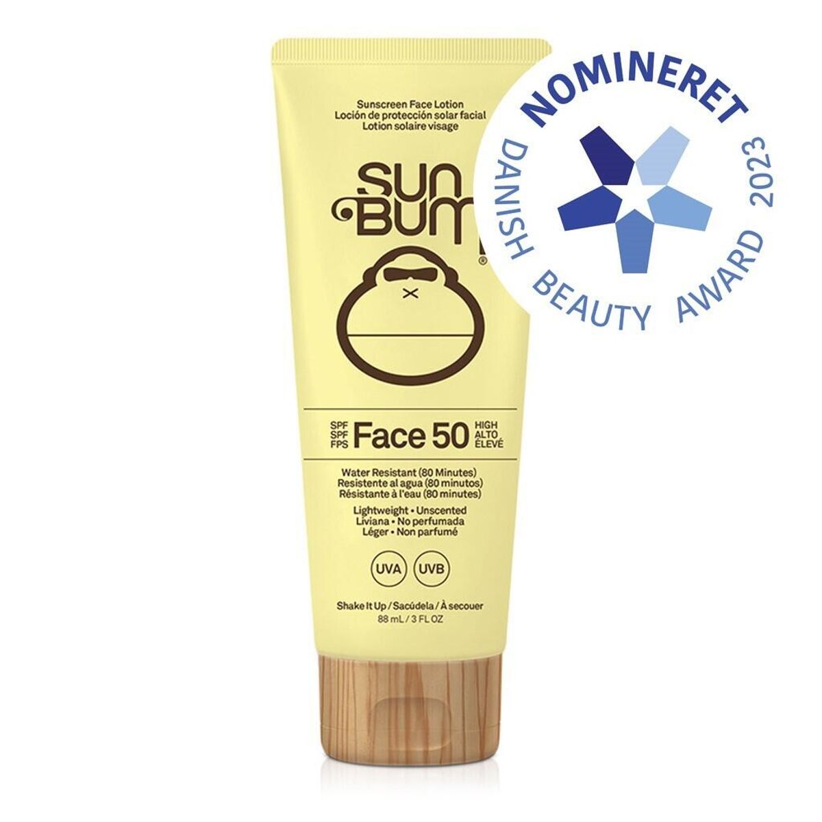 SUN BUM, Sunscreen Face Lotion SPF 50, 88 ml