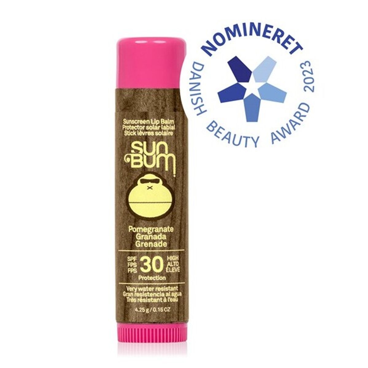 SUN BUM, Sunscreen Lip Balm Pomegranate SPF30, 4,25 g.*