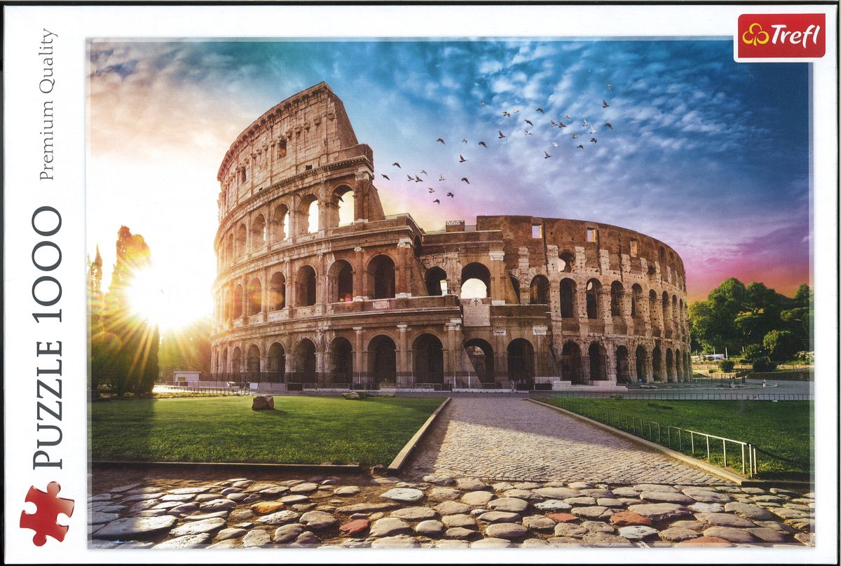 Sun-drenched Colosseum - 1000 brikker