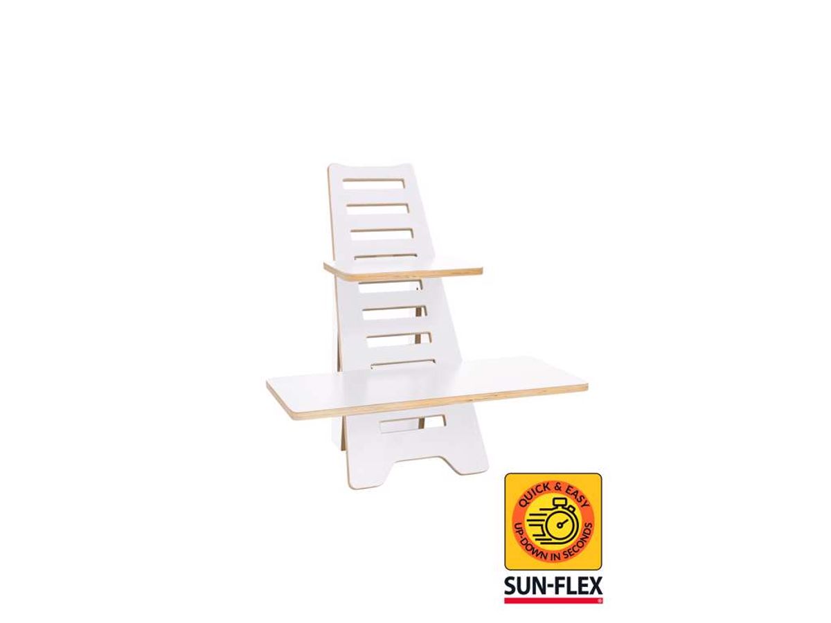 Sun-flex®Easydesk Rise, Natural White