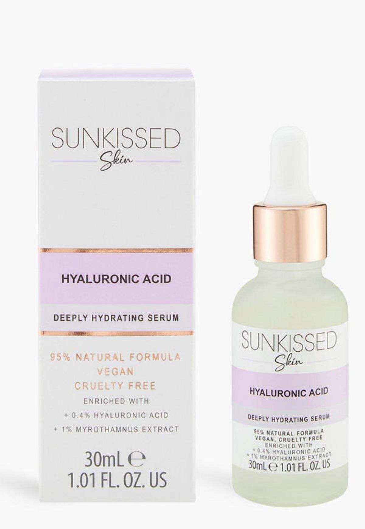 Sunkissed skin hyaluronic acid deeply hydrating serum 30ml