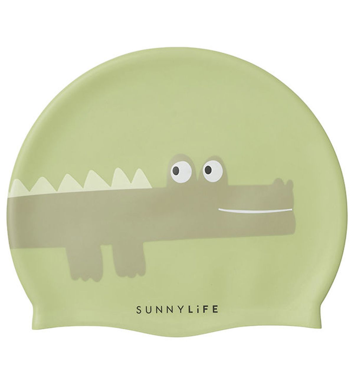 SunnyLife Badehætte - Cookie the Croc - Light Khaki