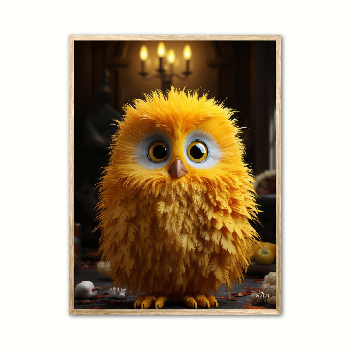 Sunnyplume - Fantasivsen plakat 30 x 40 cm