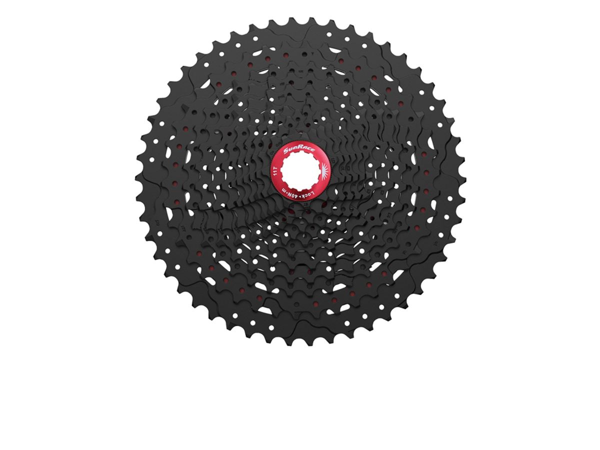 Sunrace CSMZ90 - Kassette 12 gear - 11-50 tands - MTB - Til Sram - Sort