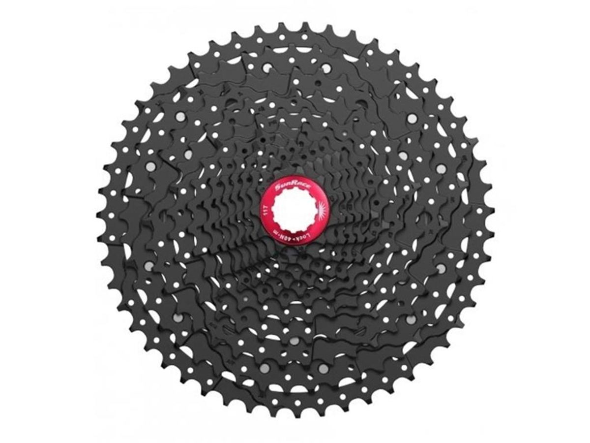 Sunrace CSRZ800 WAT - Kassette 12 gear - 11-30T - Road - Til Shimano HG-Spline - Sort