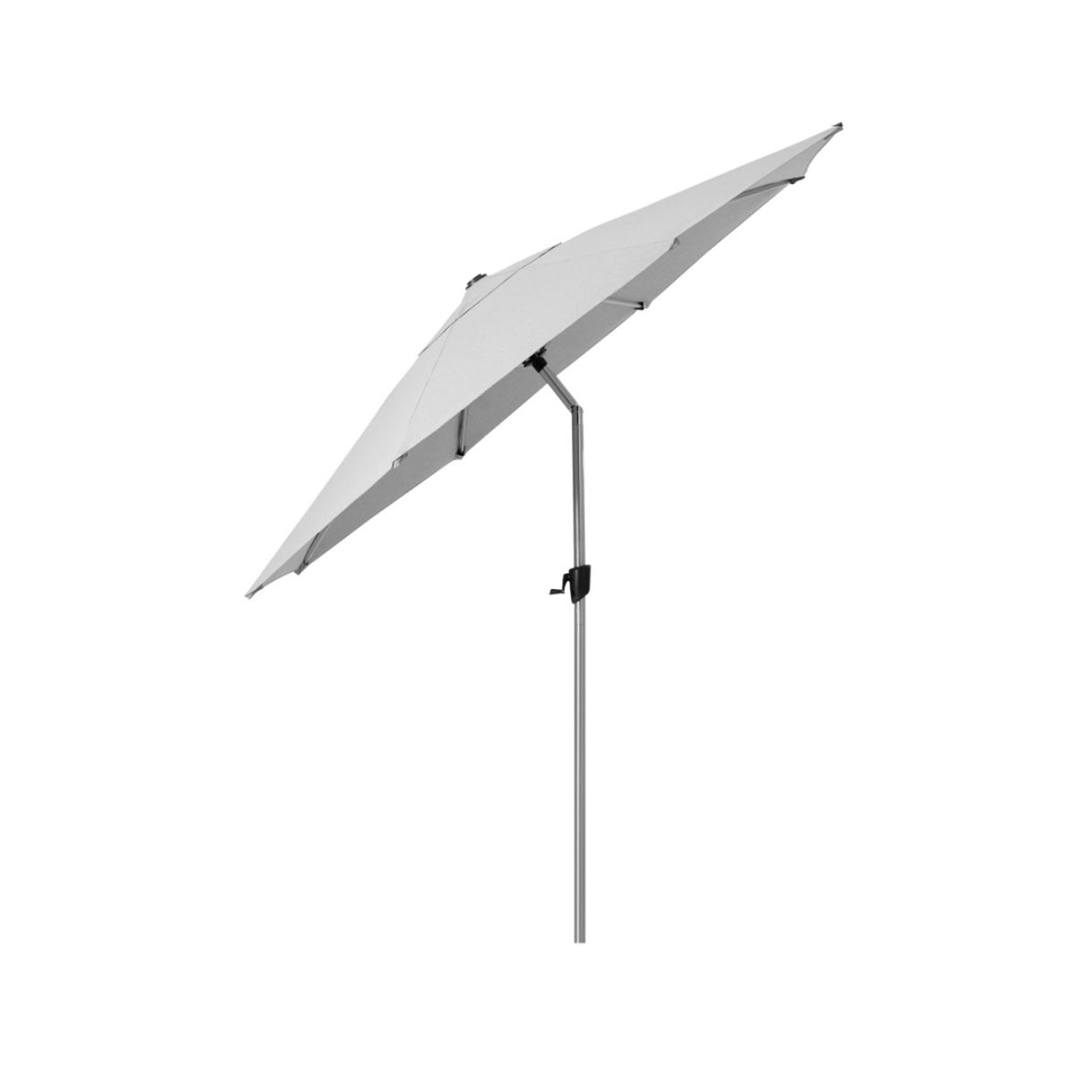 Sunshade Parasol m. Tilt, dusty white fra Cane-line