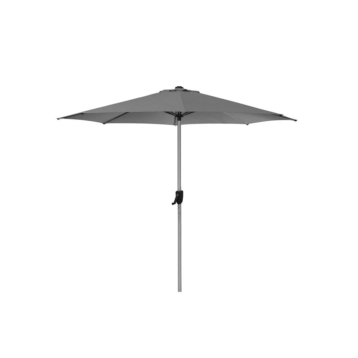 Sunshade Parasol Ø300 m. Krank fra Cane-line (Anthracite)