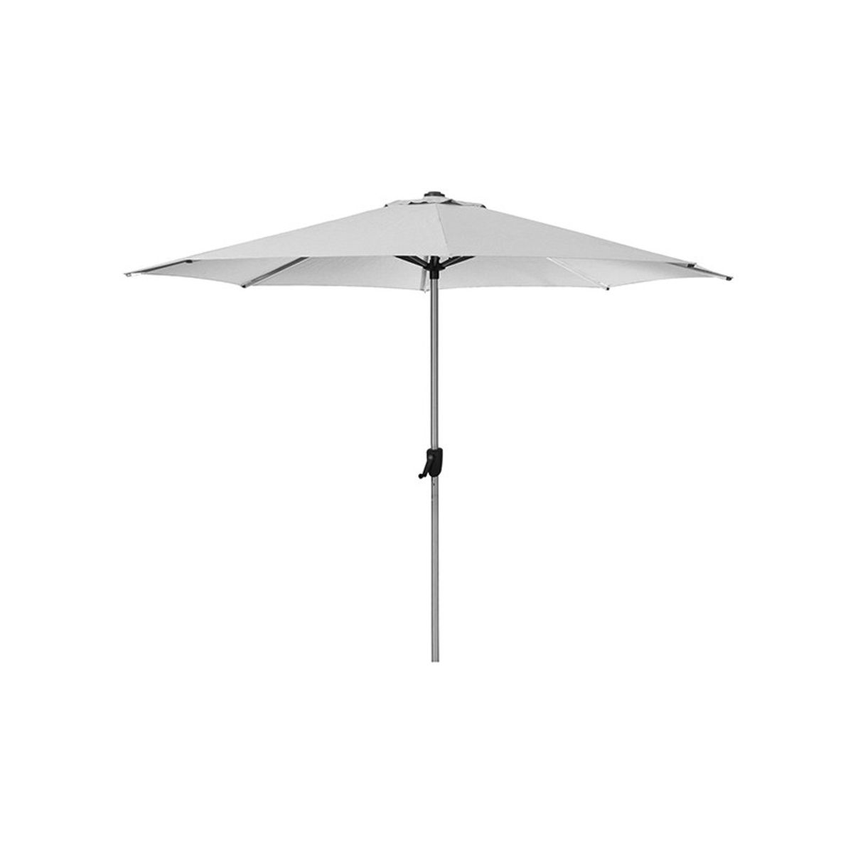 Sunshade Parasol Ø300 m. Krank fra Cane-line (Dusty white)