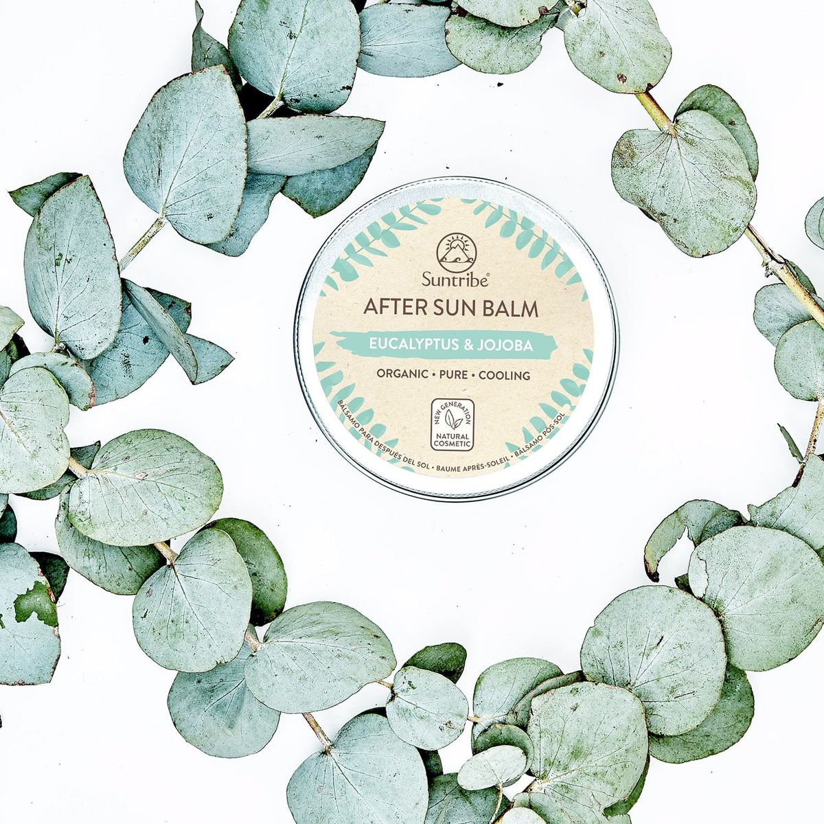 Suntribe - All Natural Aftersun Balm Eucalyptus & Jojoba, 100 Ml