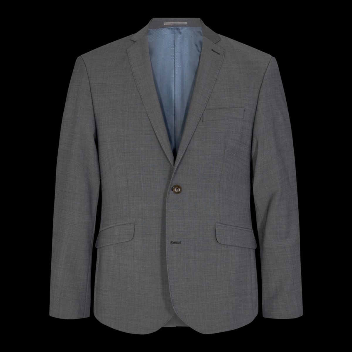 Sunwill Blazer Modern Fit 2015-6904 135 Medium Grey-23 Kort