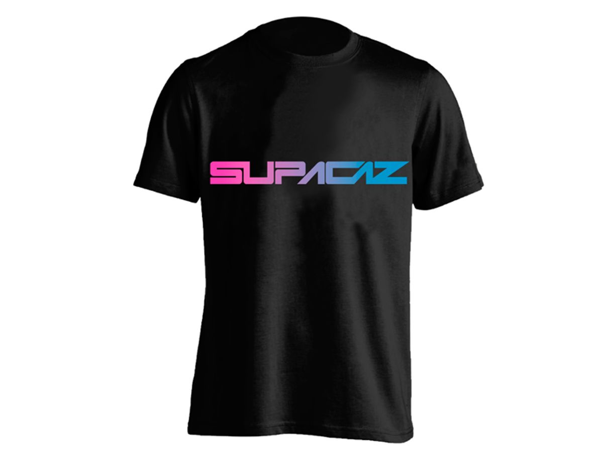 Supacaz Feder T-shirt - Neon Pink & Neon Blå