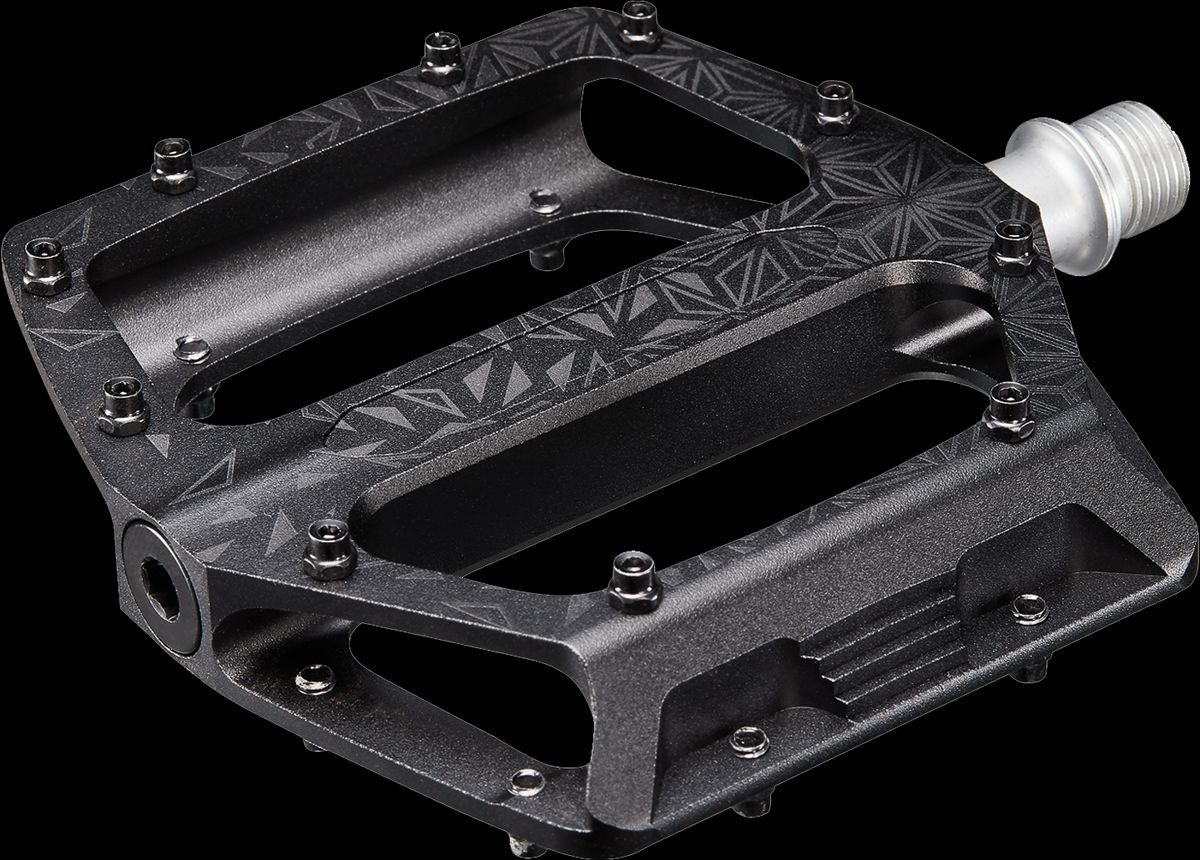 Supacaz Krypto Pedal - CNC Alloy - Sort