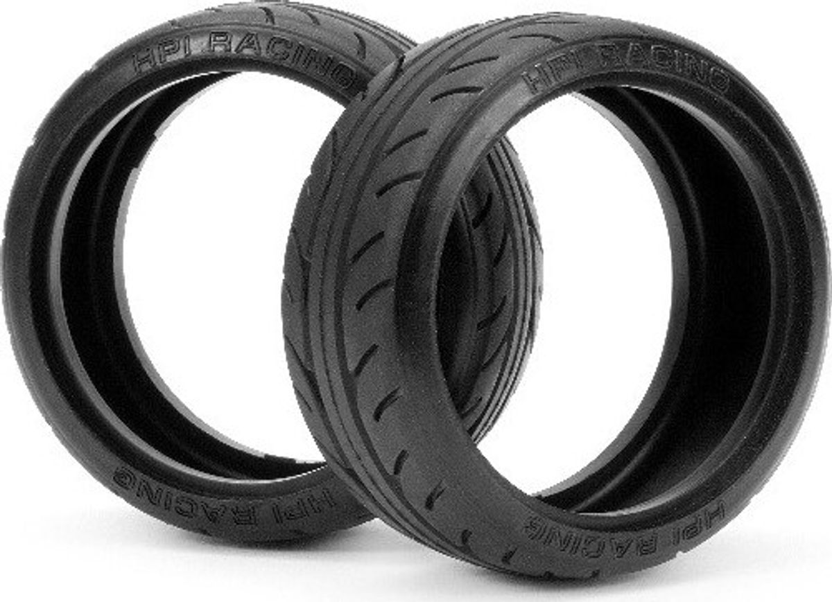 Super Drift Tire 26mm Radial (type A/2pcs) - Hp4402 - Hpi Racing