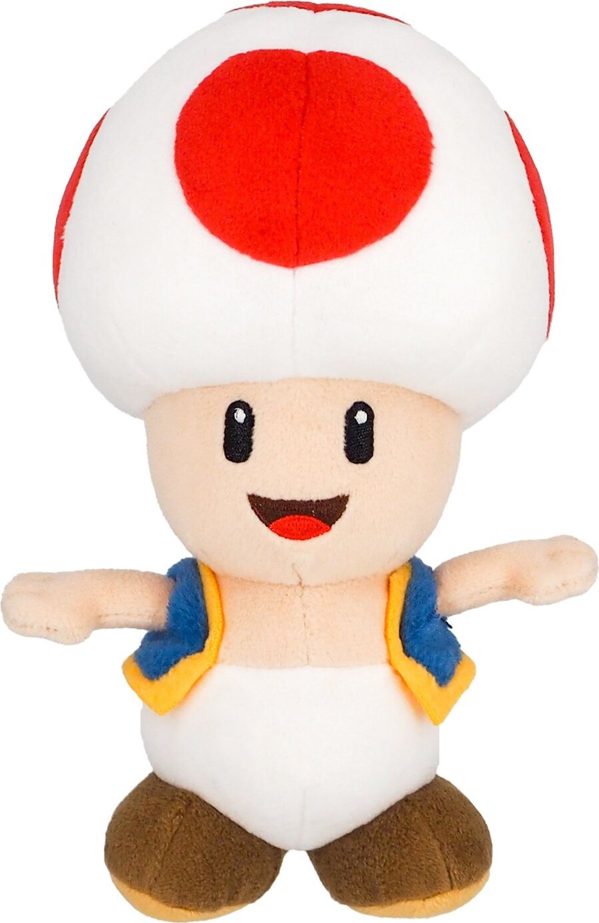 Super Mario Bamse - Toad Rouge - Rød - 20 Cm