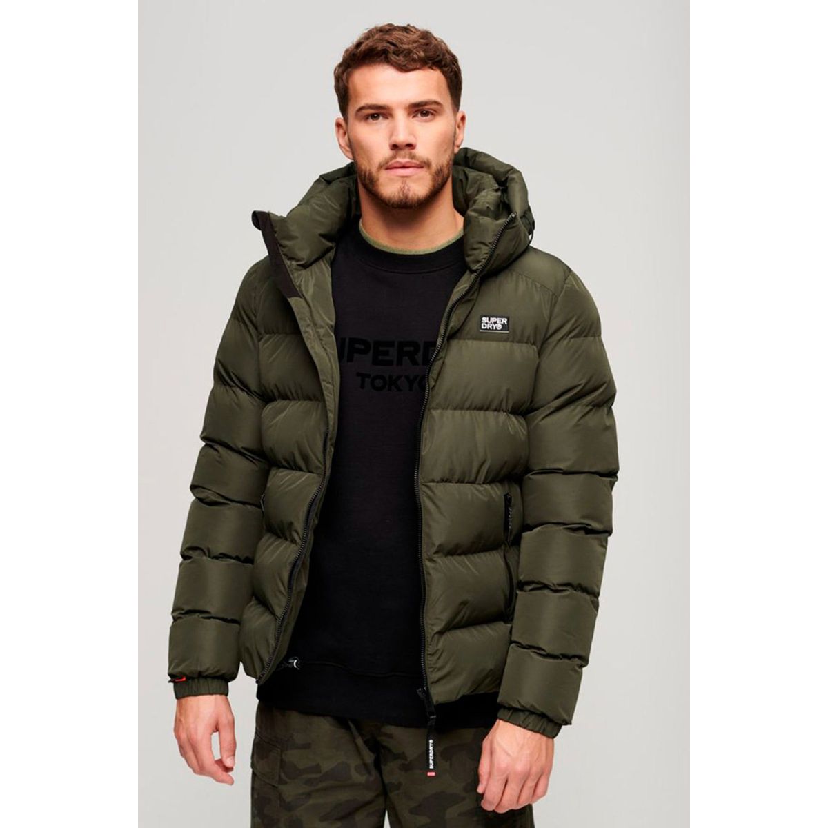 Superdry Jakke Hooded Sports Puffer