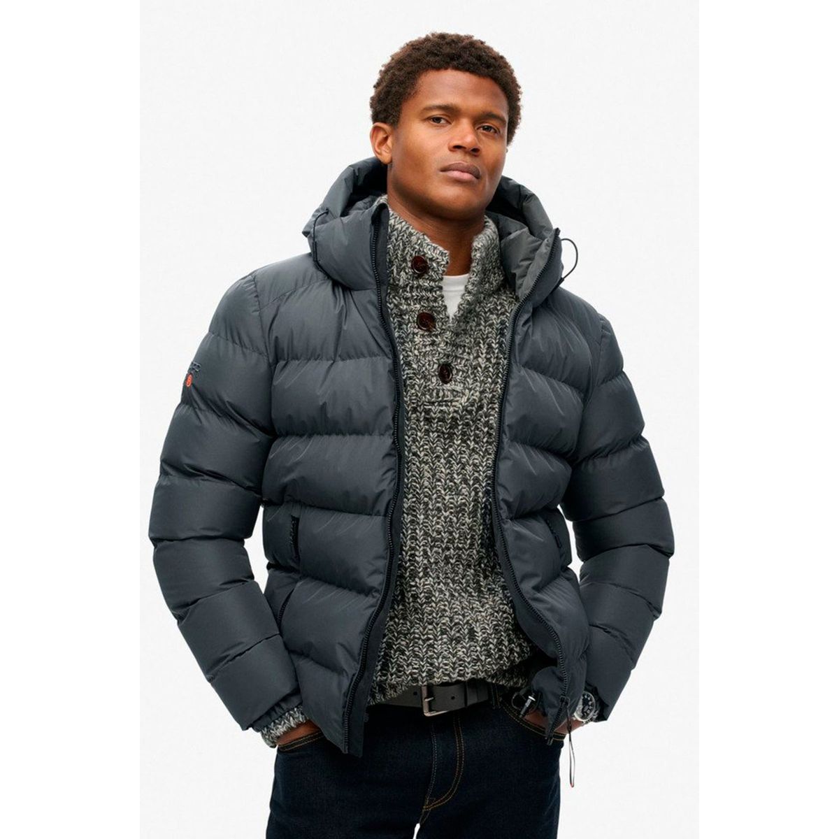 Superdry Jakke Hooded Sports Puffer