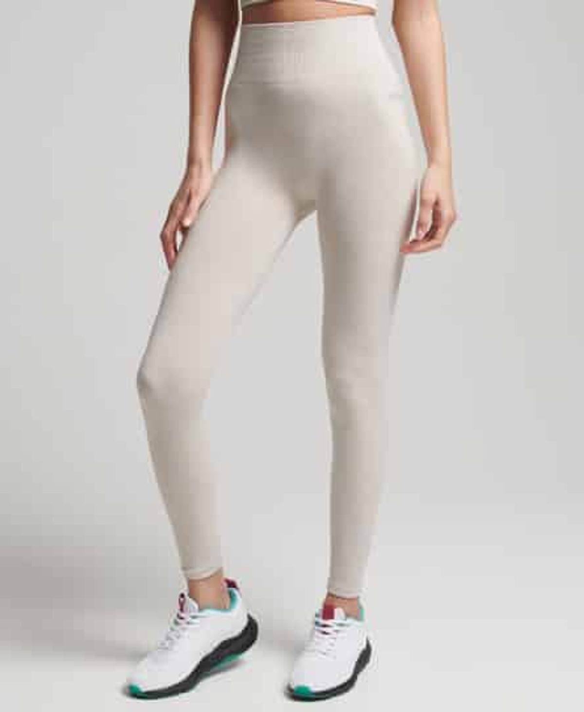 SuperDry Sport - Core Seamless 7/8 Tight Leggings - Wind Chime XS