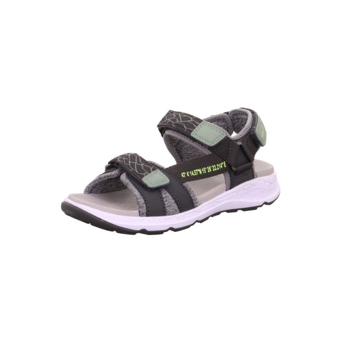 Superfit - Criss Cross sandal - 48-0226 - Sort/grå - 39