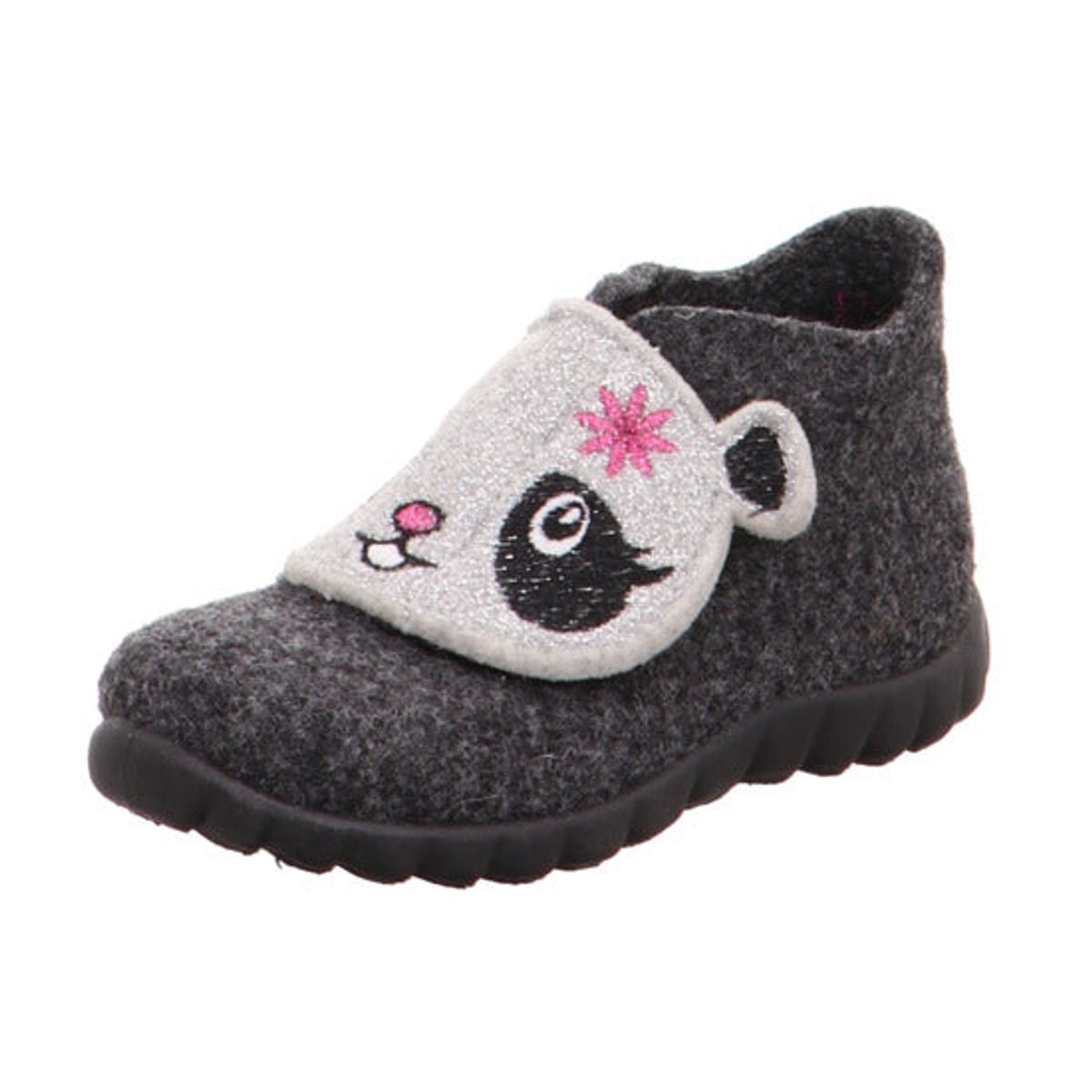 Superfit, Happy Hjemmesko - White/Grey Panda - 21