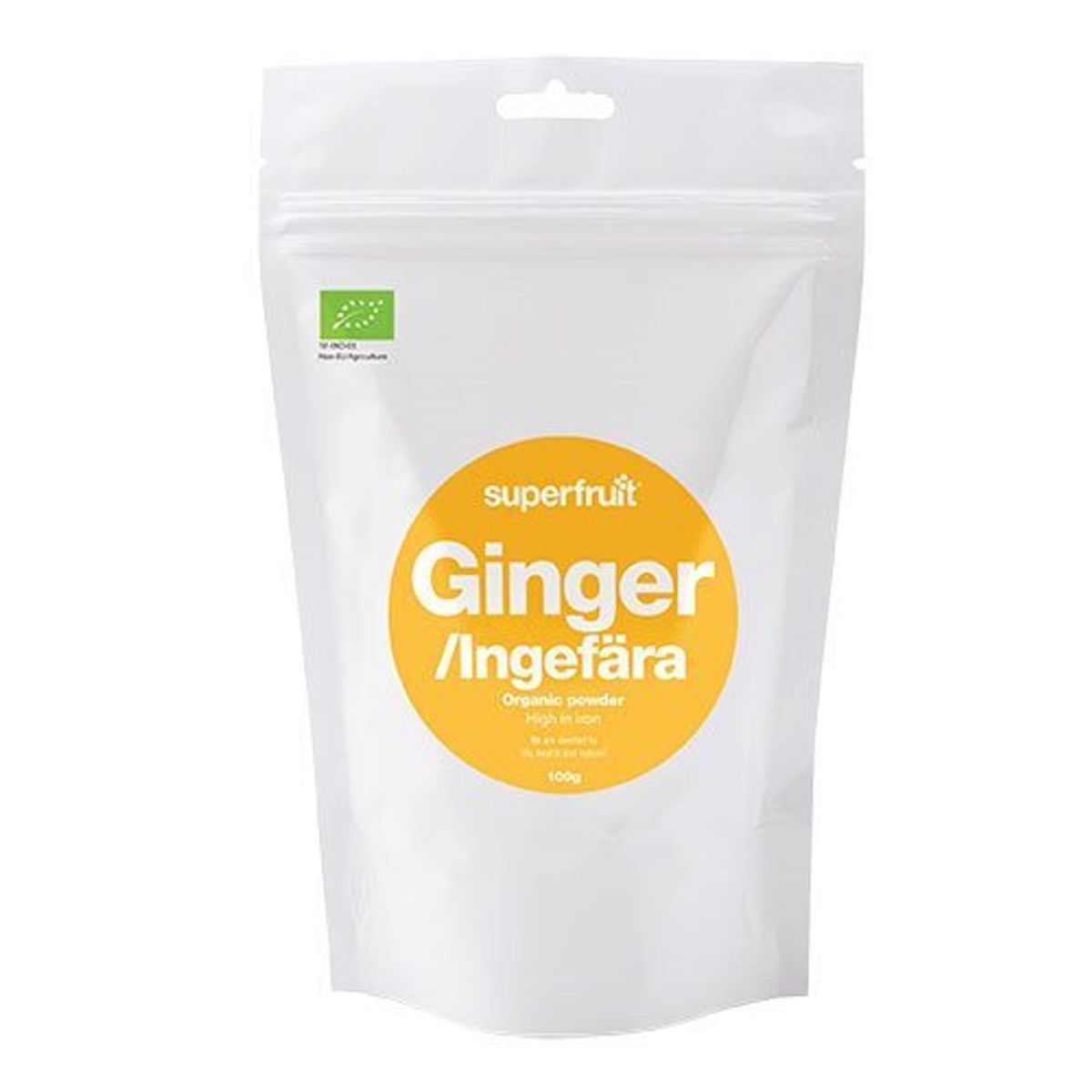 Superfruit Ginger Powder Ø, 100g.