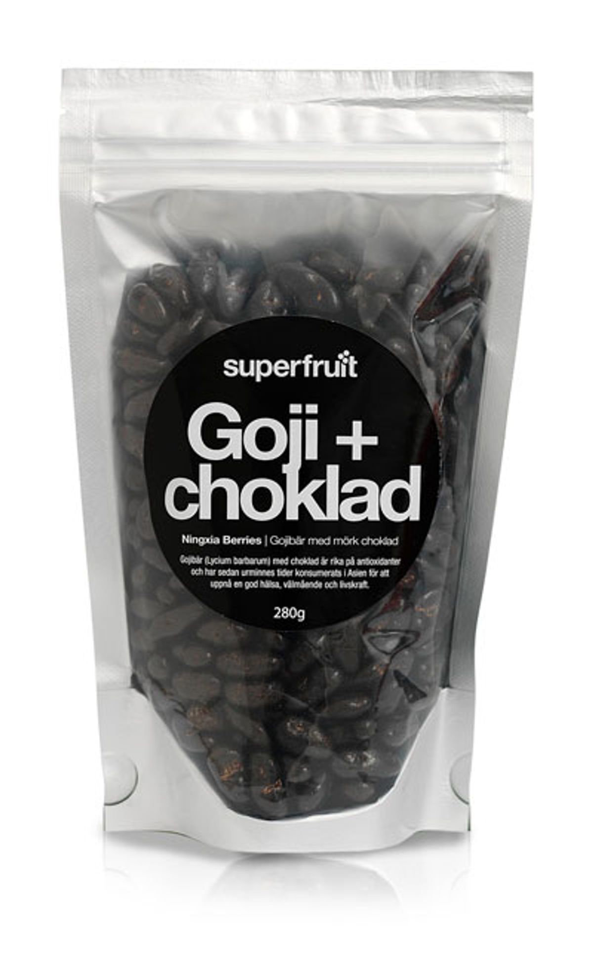 Superfruit Goji bær + chokolade, 200gr