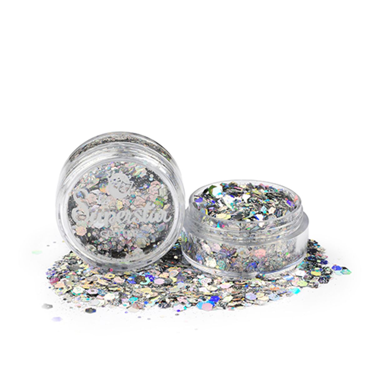 SUPERSTAR - Chunky Glitter - Laser Silver