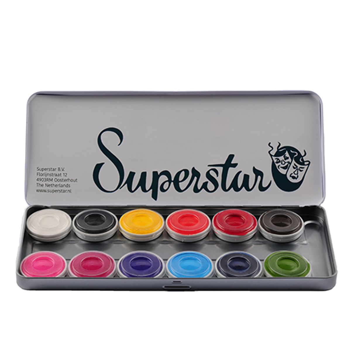 Superstar - Palette - Sparkling Faces x 12