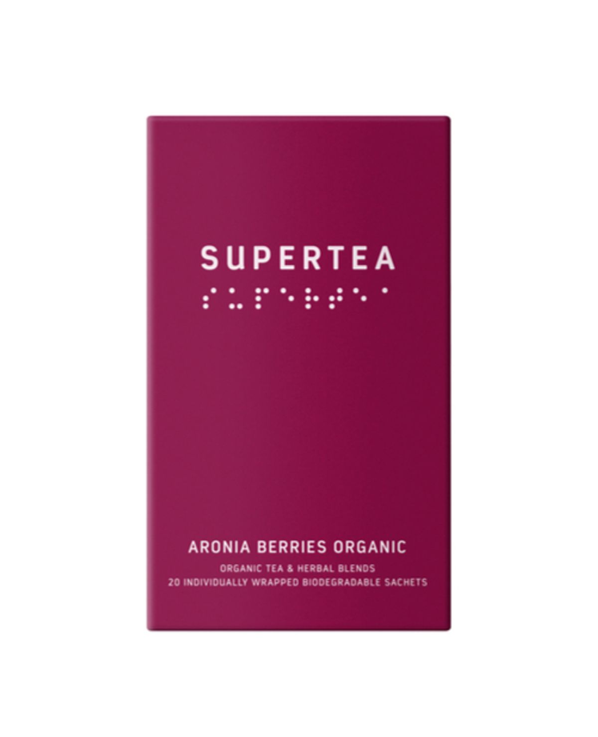 Supertea Aronia Berries Øko Tebreve, 20stk.