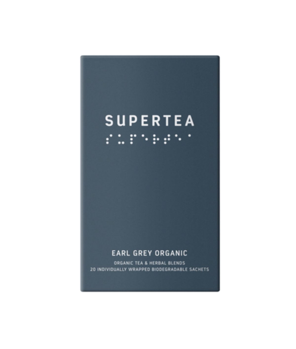 Supertea Earl Grey Øko Tebreve, 20stk.