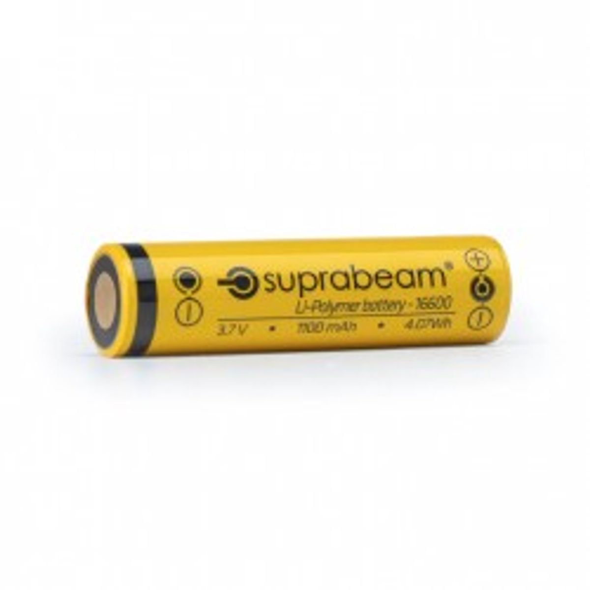 Suprabeam Li-Polymer celle 16600 1100 mAh 4.07 Wh/3.7 V USB til Q2r - Batteri