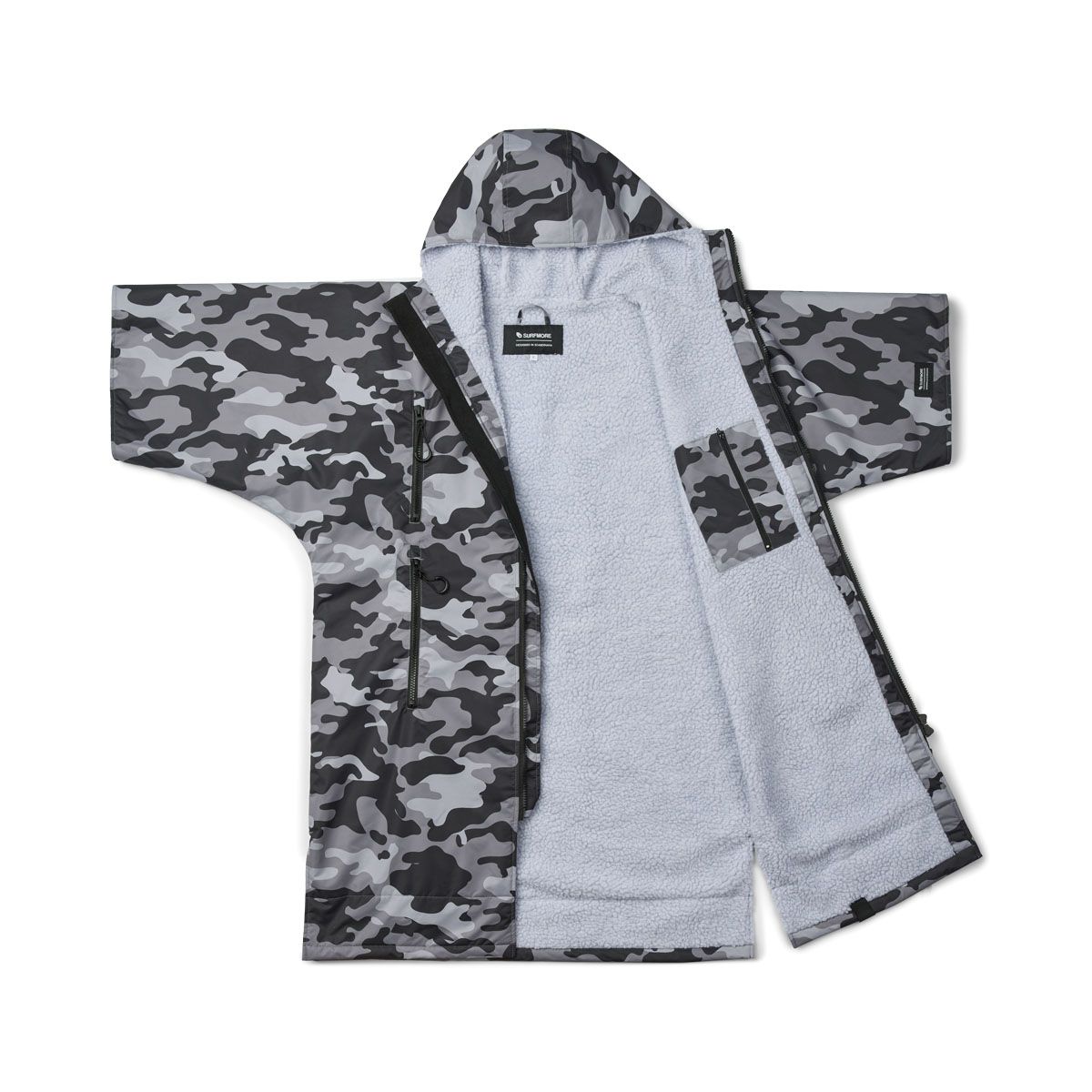 SURFMORE Change Robe Short Sleeve - Camo