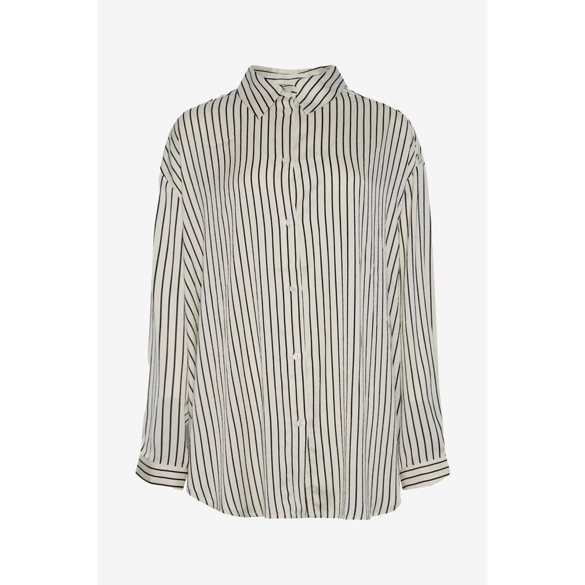 Suri Shirt Taya Creme Stripe M