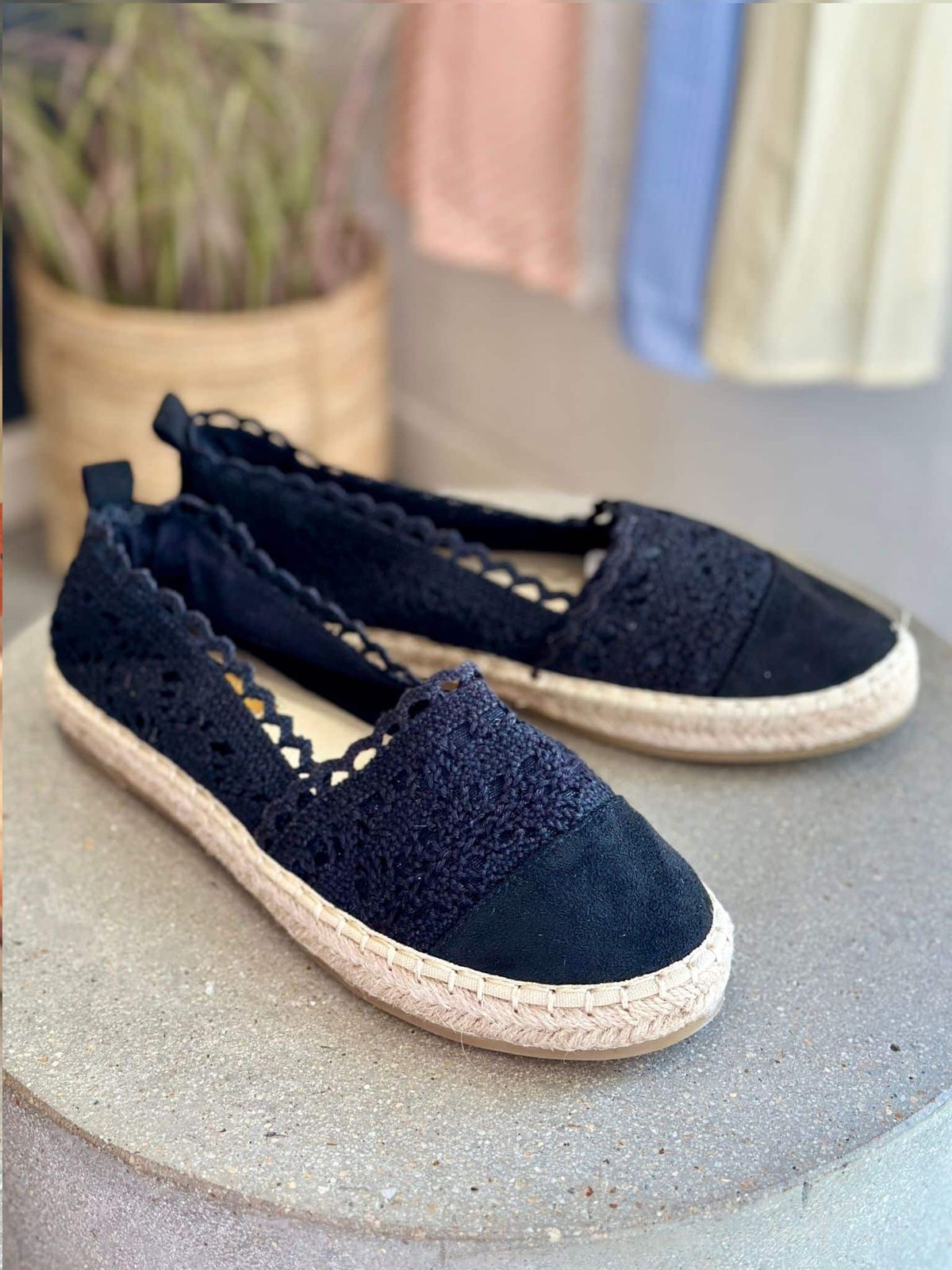 Susan Espadrillos blonde - Black 40