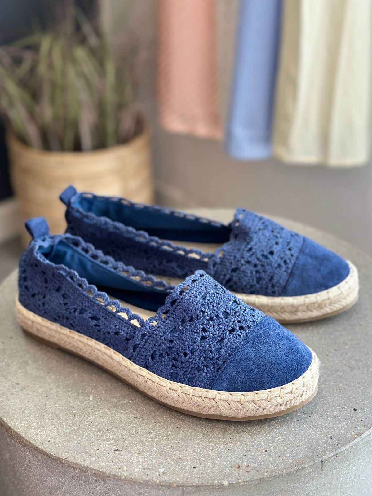 Susan Espadrillos blonde - Blue 36