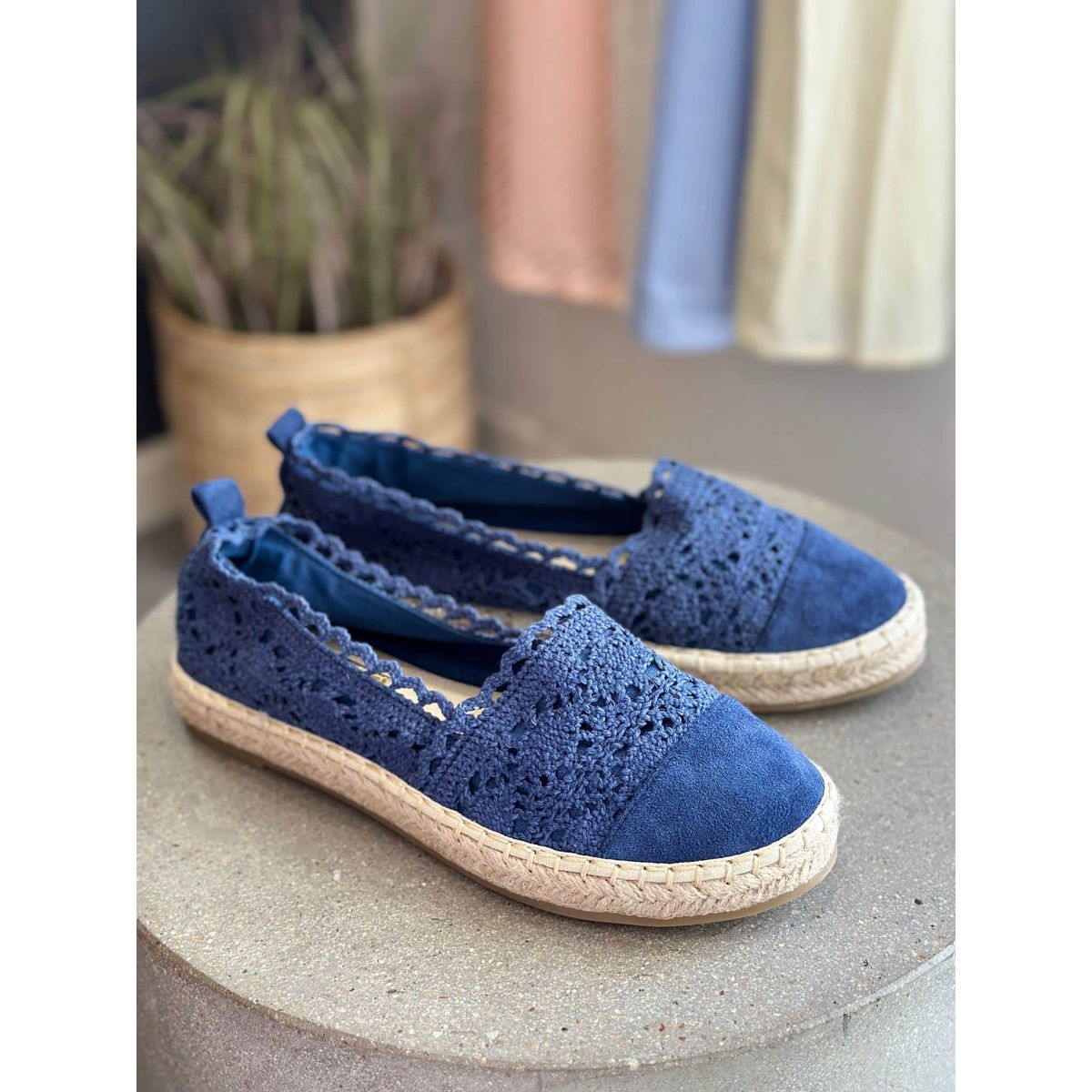 Susan Espadrillos blonde - Blue 37