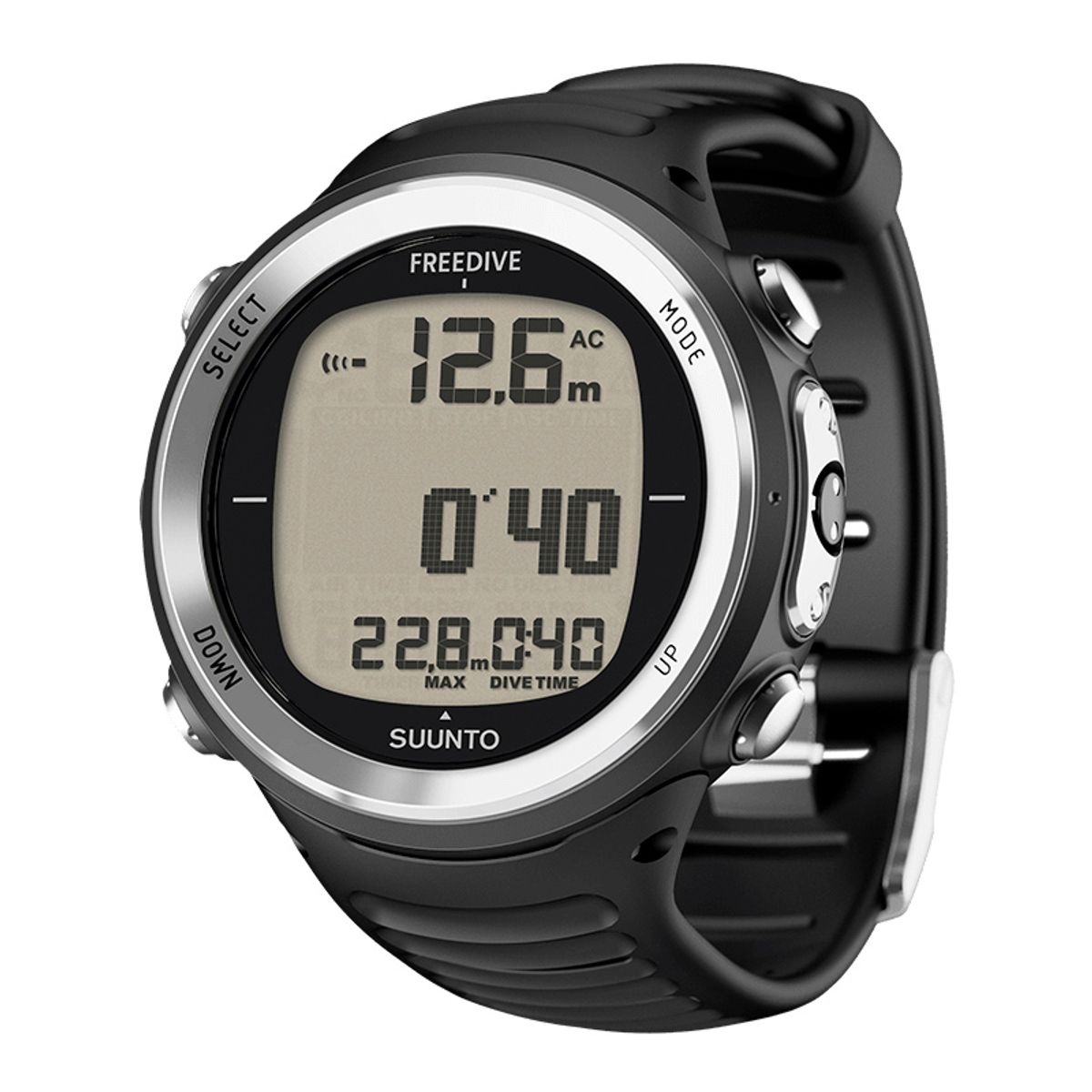 Suunto D4f fridykkercomputer Sort