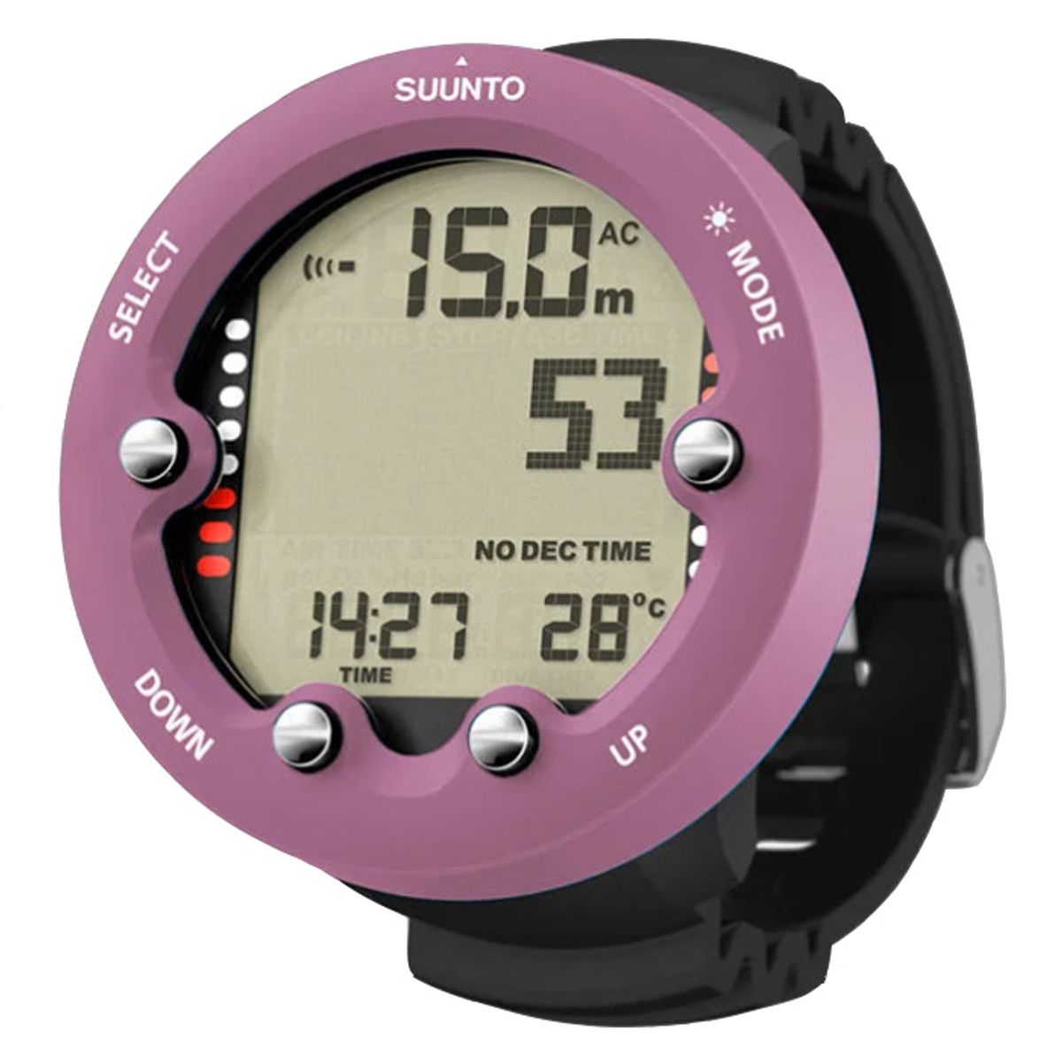 Suunto Zoop Novo Dykkercomputer - Ny farve!-Pink