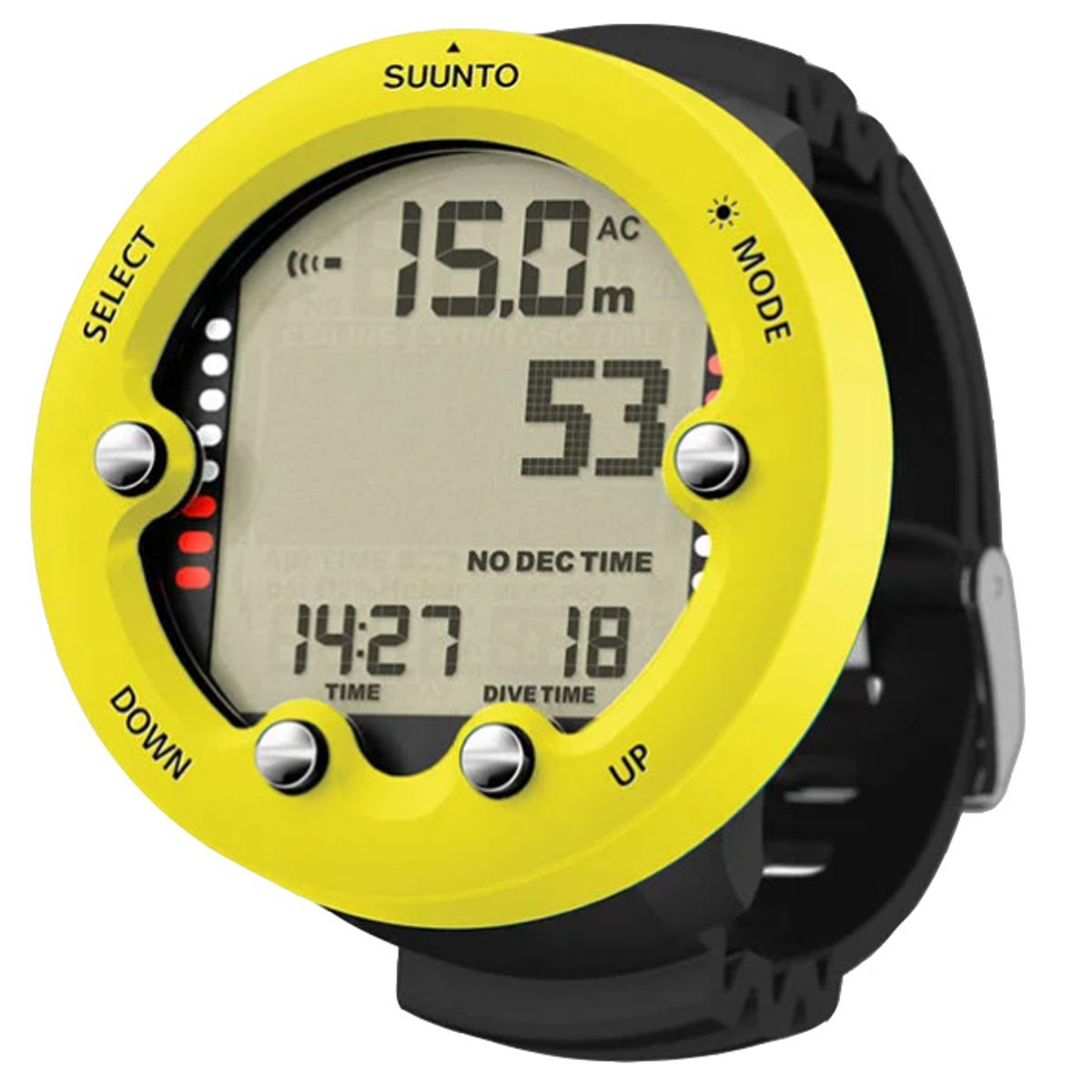 Suunto Zoop Novo Dykkercomputer - Nye farver!-Gul